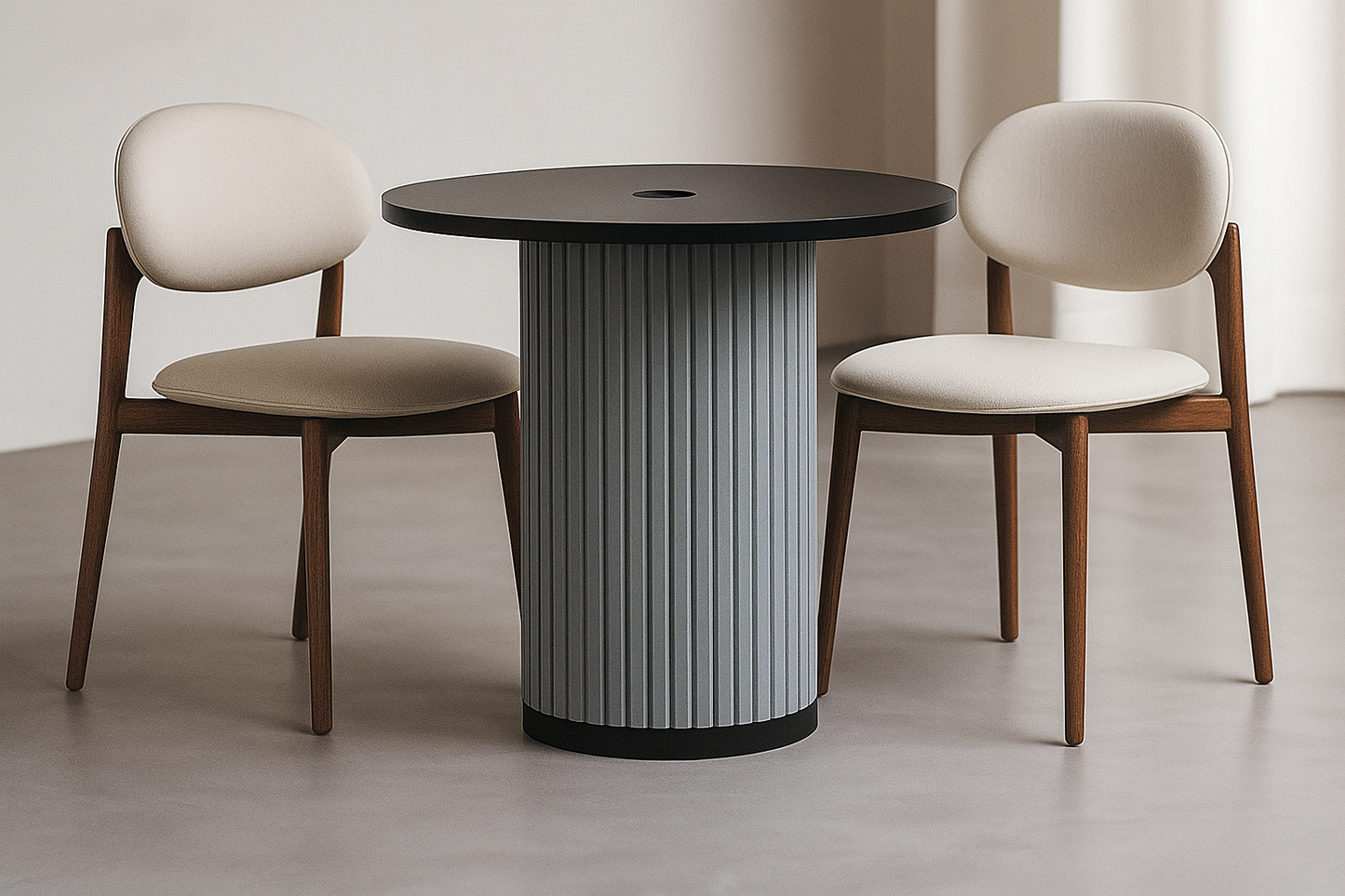 Sustainable PET Furniture - Discussion Table