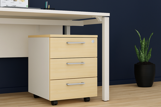 Norma Mobile Pedestal 3 Drawer