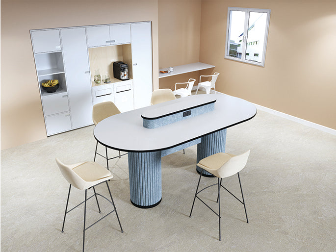 Sustainable PET Furniture - Collaborative Stand High Table