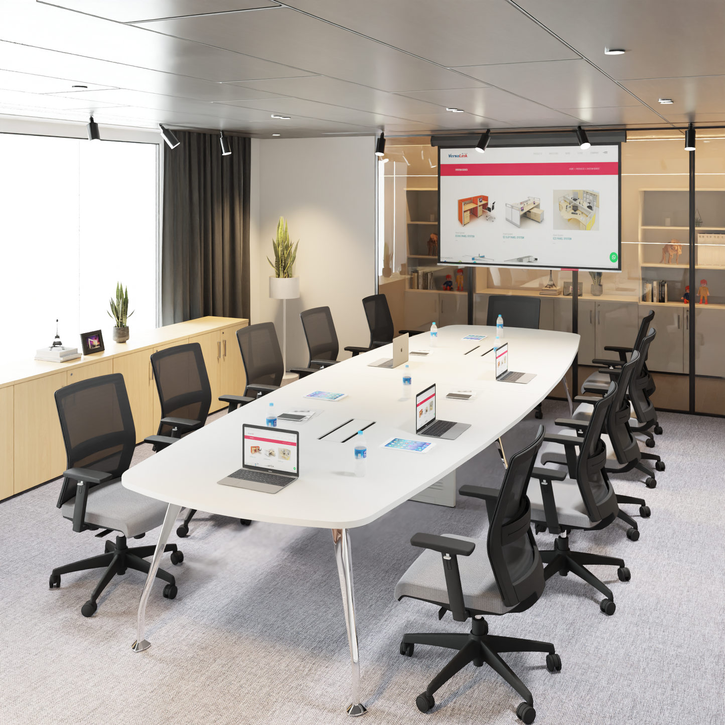 Tri Meeting Table