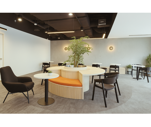 A workspace that’s modern, functional, and collaboration-ready