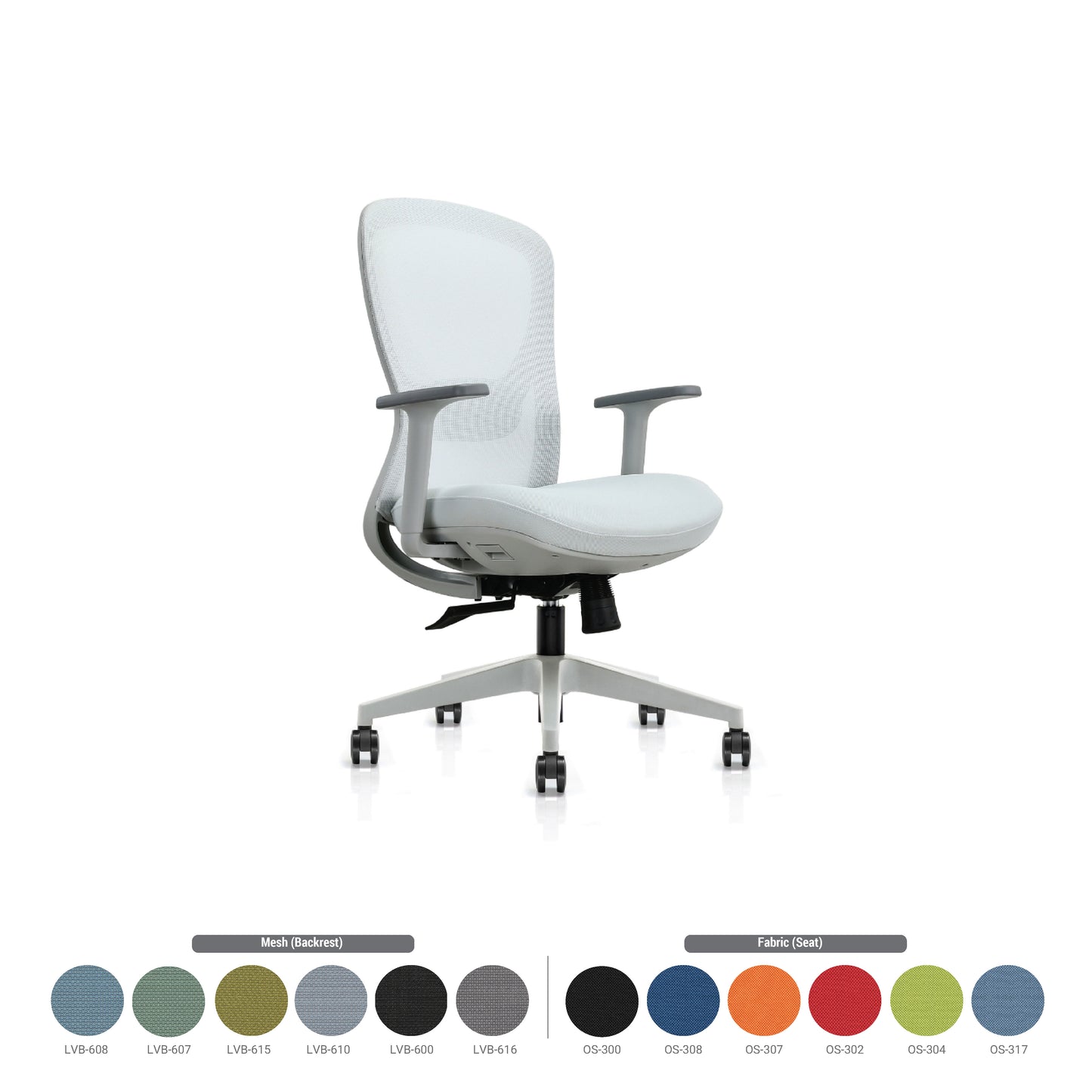 Lumina Medium Back Chair