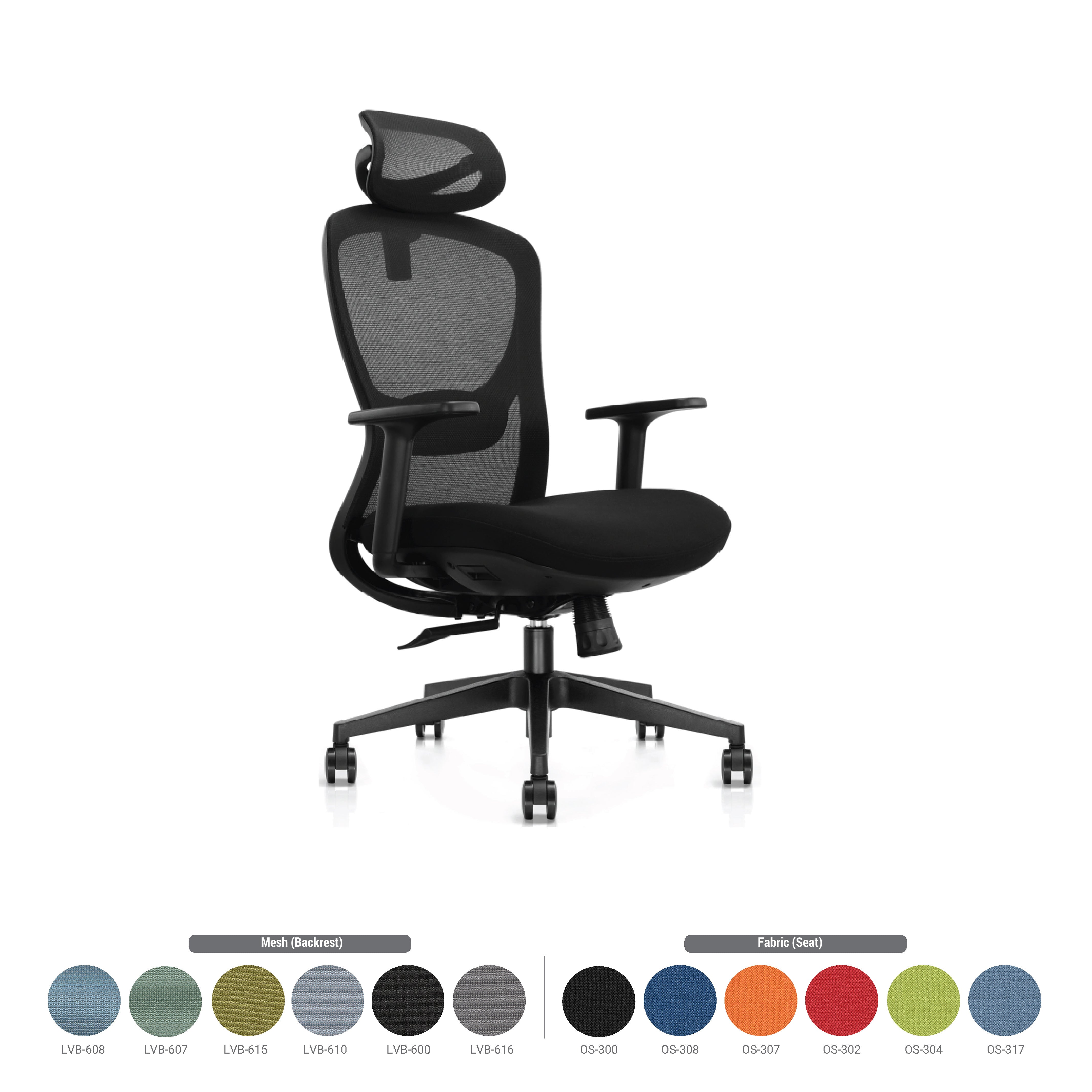 Lumina High Back Chair – Versalink Office Furniture
