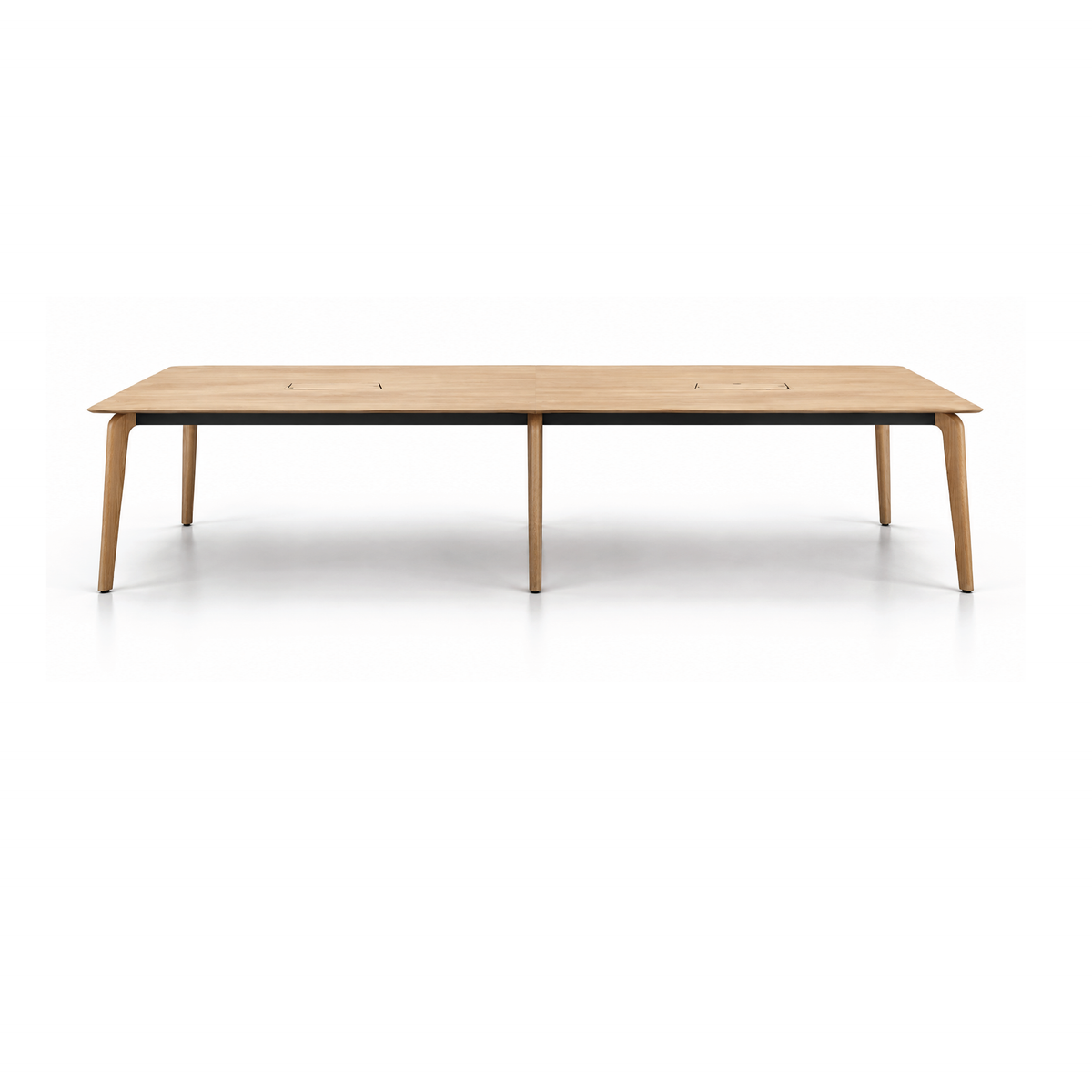 Conference Table with Oak Leg