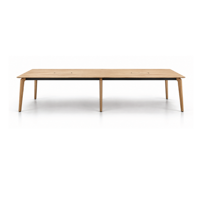 Conference Table with Oak Leg