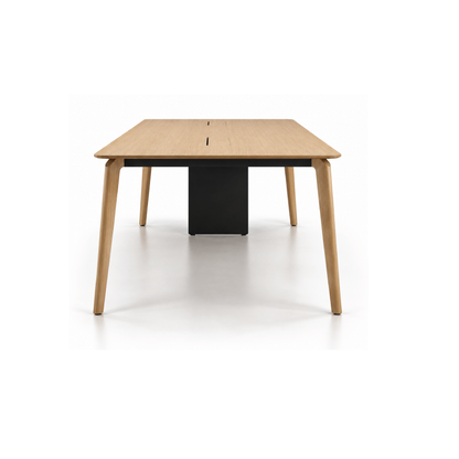 Conference Table with Oak Leg